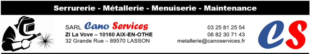 Bannière Cano Services